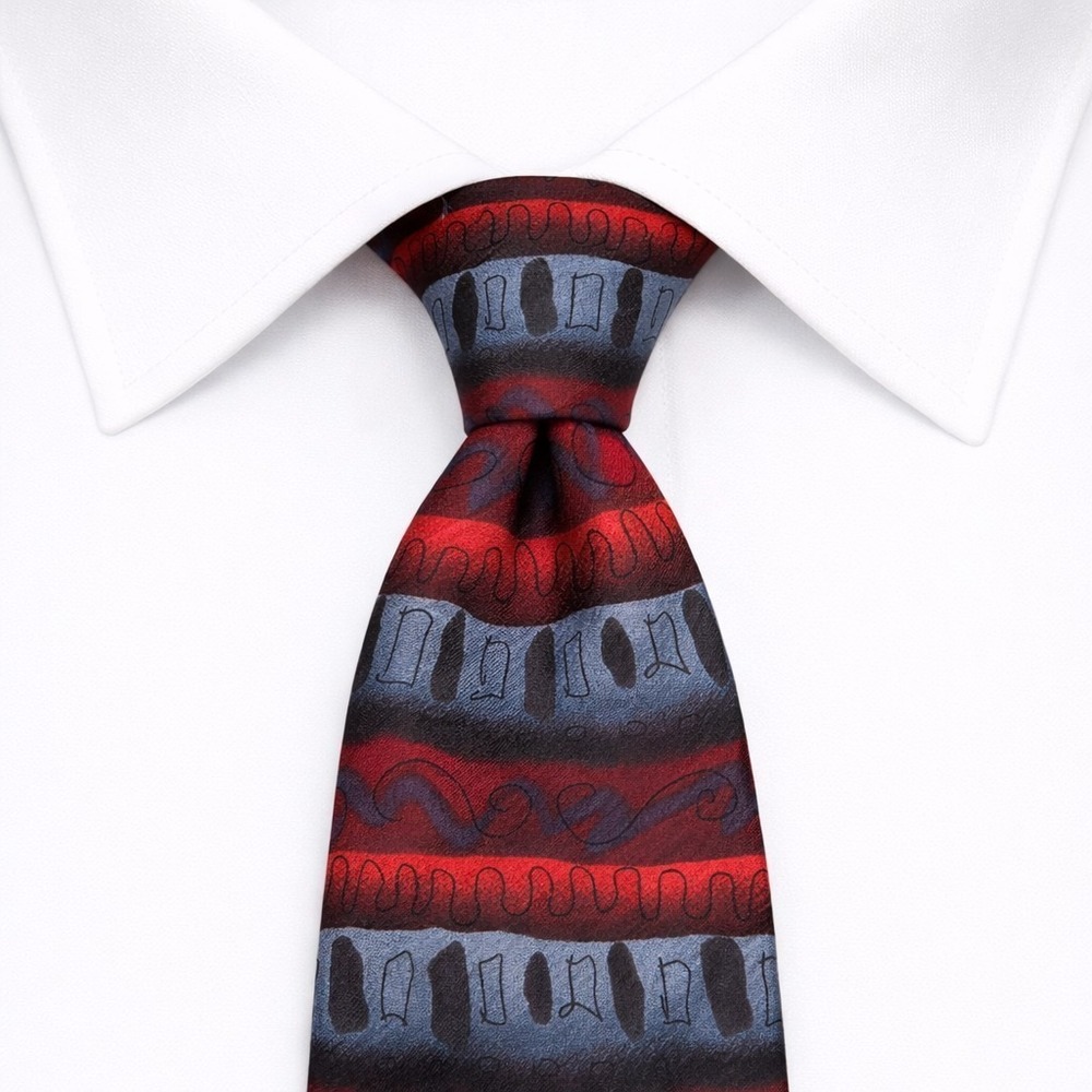 J. Garcia Nevsky Limited Edition Collection Thirty Eight Red Tie